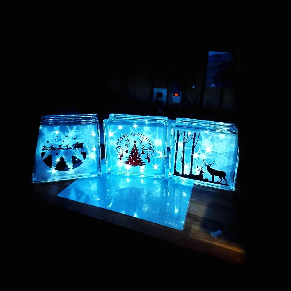 Homemade glass blocks